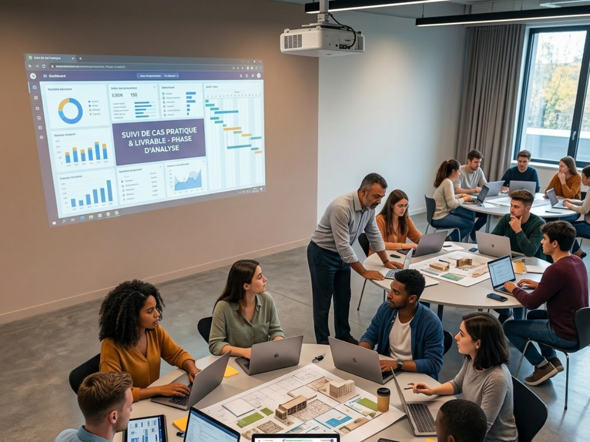 Atelier collaboratif de suivi de cas pratique en phase d'analyse